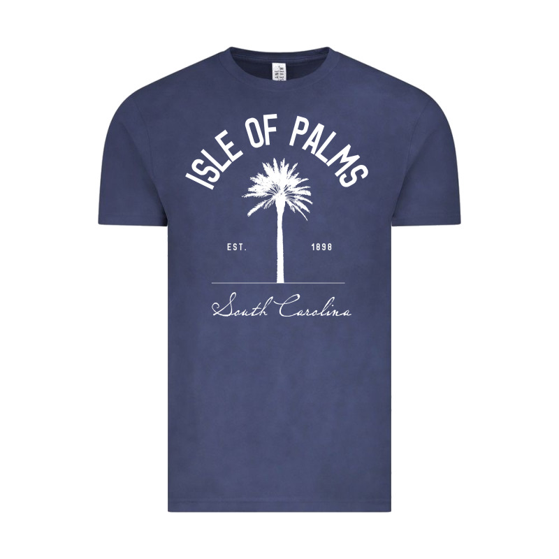 Isle Of Palms Sc Palm Tree Isle Of Palms Beach Gift Pullover Hoodie Vintage Tee by linhVisuals | Teevron