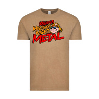 Vintage Coffee MONDAY NIGHT METAL Vintage Tee - linhVisuals