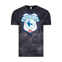 Cloud Black cardiff-city-fc Vintage Tee - linhVisuals