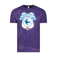 Cloud Purple cardiff-city-fc Vintage Tee - linhVisuals