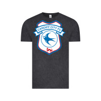 Vintage Black cardiff-city-fc Vintage Tee - linhVisuals