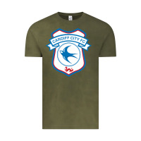 Vintage Olive cardiff-city-fc Vintage Tee - linhVisuals