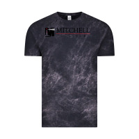 Cloud Black Mitchell College Vintage Tee - linhVisuals