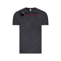 Vintage Black Mitchell College Vintage Tee - linhVisuals
