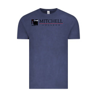 Vintage Denim Mitchell College Vintage Tee - linhVisuals