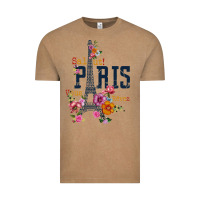 Vintage Coffee PARIS Vintage Tee - linhVisuals