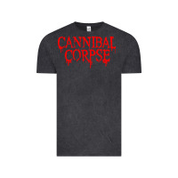 Vintage Black cannibal music Vintage Tee - linhVisuals