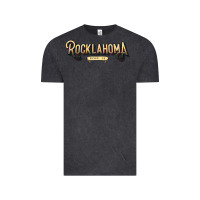 Vintage Black 2022#ROCKLAHOMA Vintage Tee - linhVisuals