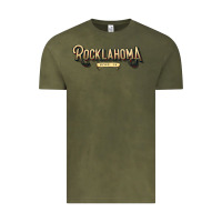 Vintage Olive 2022#ROCKLAHOMA Vintage Tee - linhVisuals