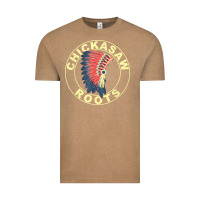 Vintage Coffee chickasaw roots headdress native american chickasaw nation Vintage Tee - linhVisuals