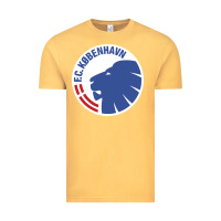 Vintage Mustard fc-københavn Vintage Tee - linhVisuals