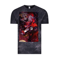 Cloud Black hazbin, hazbin hotel alastor, jeby,angel dust, demon Vintage Tee - linhVisuals