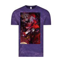 Cloud Purple hazbin, hazbin hotel alastor, jeby,angel dust, demon Vintage Tee - linhVisuals