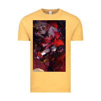Vintage Mustard hazbin, hazbin hotel alastor, jeby,angel dust, demon Vintage Tee - linhVisuals