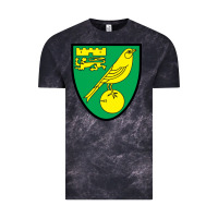 Cloud Black norwich-fc Vintage Tee - linhVisuals