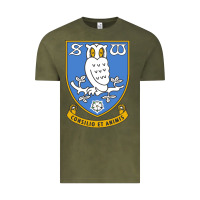 Vintage Olive sheffield-united Vintage Tee - linhVisuals