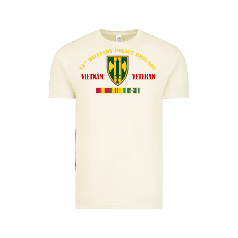 18th Military Police Brigade Vietnam Veteran Veterans Day Vintage Tee by linhVisuals | Teevron
