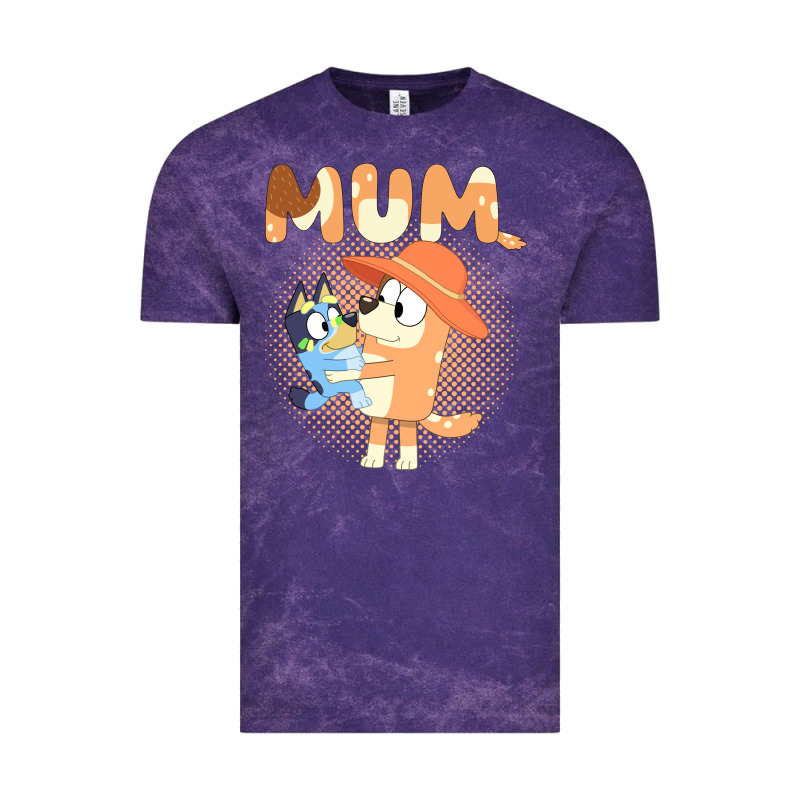 Bluey Mum Vintage Tee by linhVisuals | Teevron