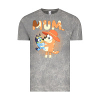 Cloud Rock Bluey Mum Vintage Tee - linhVisuals