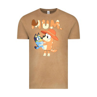 Vintage Camel Bluey Mum Vintage Tee - linhVisuals