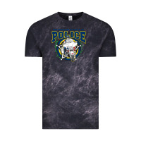 Cloud Black motorcycle police law enforcement Vintage Tee - linhVisuals