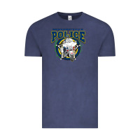 Vintage Denim motorcycle police law enforcement Vintage Tee - linhVisuals