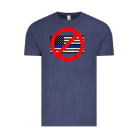 Vintage Denim anti police state tee Vintage Tee - linhVisuals