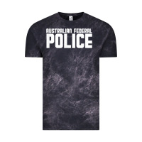 Cloud Black australian federal police Vintage Tee - linhVisuals