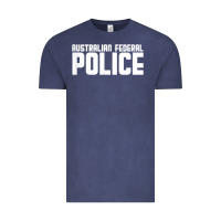 Vintage Denim australian federal police Vintage Tee - linhVisuals