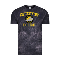 Cloud Black kentucky state police Vintage Tee - linhVisuals