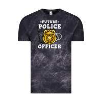 Kids Future Police Officer Policeman Vintage Tee | Teevron