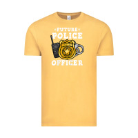 Vintage Mustard kids future police officer policeman Vintage Tee - linhVisuals