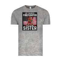 Cloud Rock my favorite firefighter calls me sister. Vintage Tee - linhVisuals
