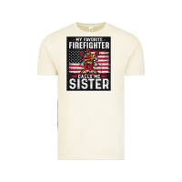 Vintage Arctic my favorite firefighter calls me sister. Vintage Tee - linhVisuals