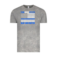 Cloud Rock blue lives matter for police officer Vintage Tee - linhVisuals