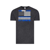 Vintage Black blue lives matter for police officer Vintage Tee - linhVisuals