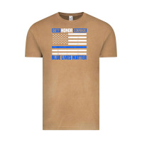 Vintage Camel blue lives matter for police officer Vintage Tee - linhVisuals