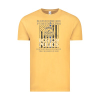 Vintage Mustard boston police shirt saint michael police officer prayer Vintage Tee - linhVisuals