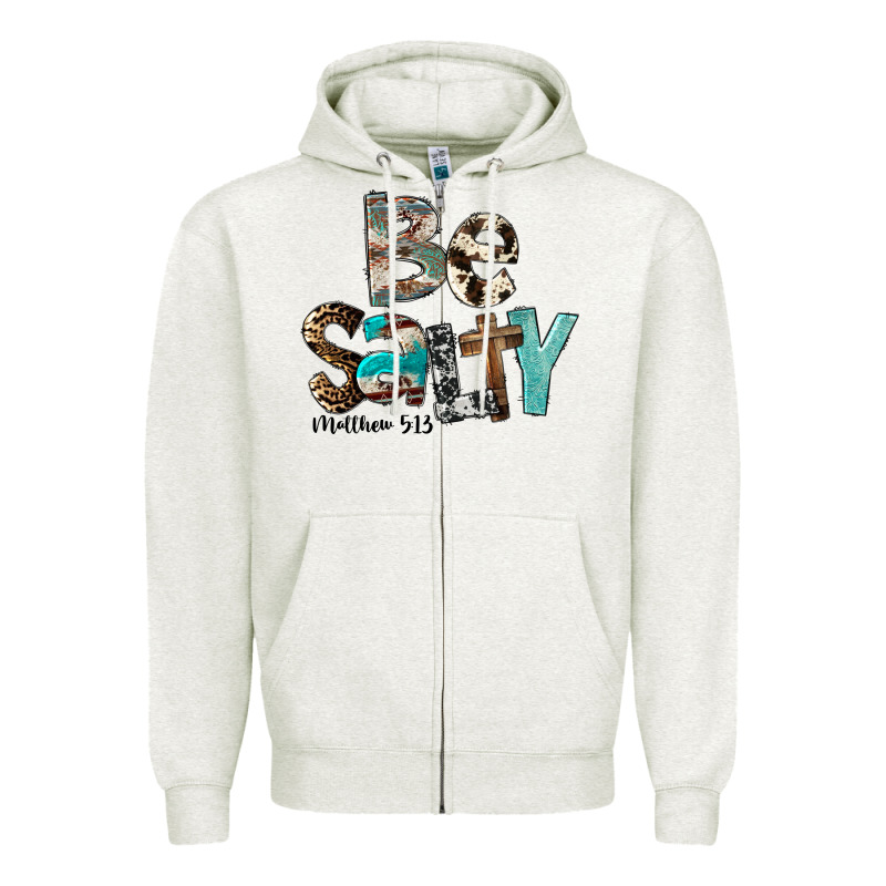 Be Salty Zipper Hoodie by FaDigitalArtStudio | Teevron