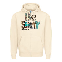 Sandshell Be Salty Zipper Hoodie - FaDigitalArtStudio