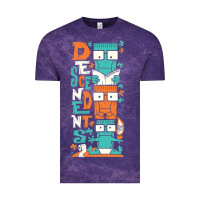 Cloud Purple oke 15 Vintage Tee - linhVisuals