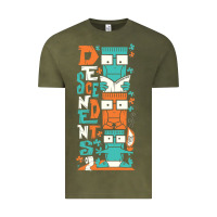 Vintage Olive oke 15 Vintage Tee - linhVisuals