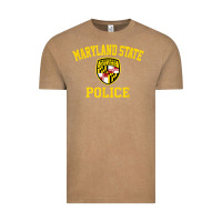 Vintage Coffee maryland state police Vintage Tee - linhVisuals