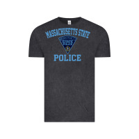 Vintage Black massachusetts state police Vintage Tee - linhVisuals