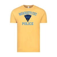 Vintage Mustard massachusetts state police Vintage Tee - linhVisuals
