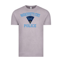 Vintage Zinc massachusetts state police Vintage Tee - linhVisuals