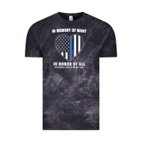 National Police Week Shirt In Memory And Honor Us Flag Vintage Tee | Teevron