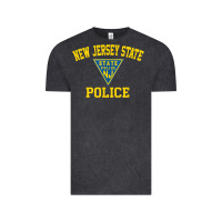 Vintage Black new jersey state police Vintage Tee - linhVisuals