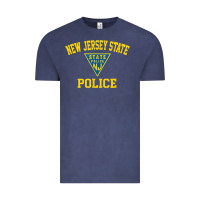 Vintage Denim new jersey state police Vintage Tee - linhVisuals