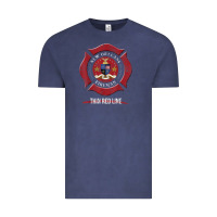 Vintage Denim new orleans firefighter shirt firefighter gifts louisiana Vintage Tee - linhVisuals